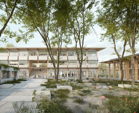 School area Sunnegrund Steinhausen