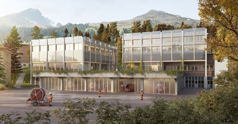 Fire Station Davos