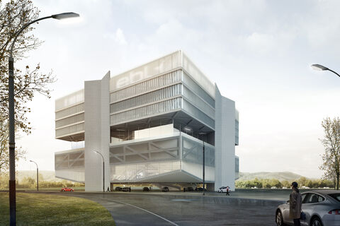 Swiss E-Mobility Hub Pratteln