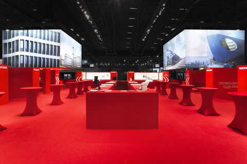 Wicona Trade Fair Booth 2013 Munich